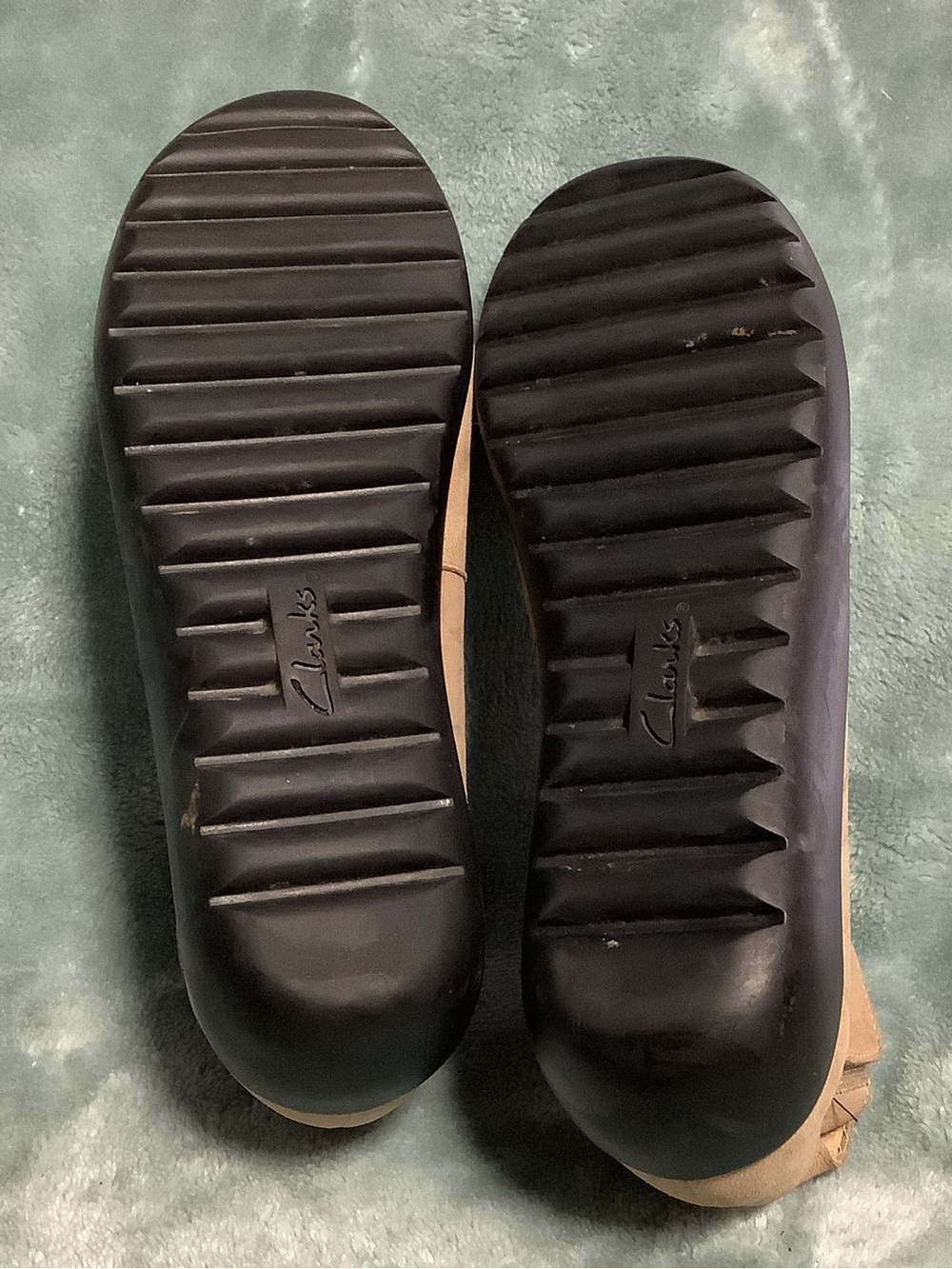 Clarks Medor Nina Tan Ballet Flat/Mary Jane with Ankle Strap Comfort Sz 7 - Picture 10 of 10
